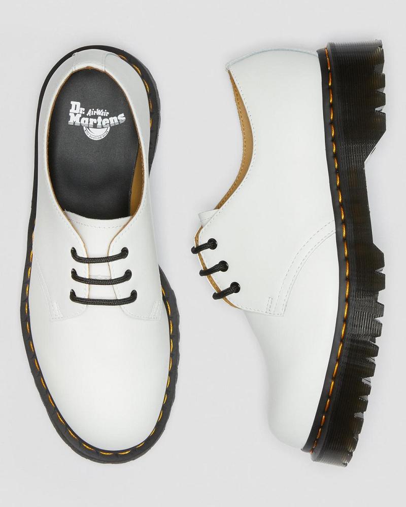 Dr Martens 1461 Bex Smooth Leren Oxford Schoenen Heren Wit | NL 228LIS